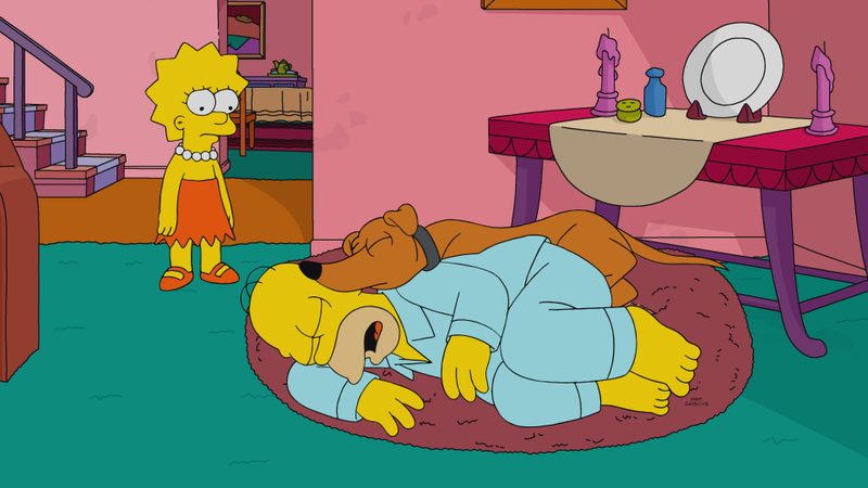 Illustration for article titled Netflix proves the near-final straw for Marge on a sweet Simpsons